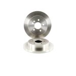 Jeu de deux disques de freins arri�res pleins - mercedes - benz classe m (w163) ml 270 cdi (163. 113) ...