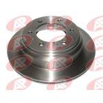 Jeu de deux disques de freins arri�res pleins - opel frontera a sport (u92) 2. 5 tds 09 / 1996>10 / 1998 ...