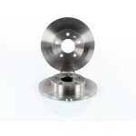 Jeu de deux disques de freins arri�res pleins - opel zafira a monospace (t98) 2. 0 dti 16v (f75) 09 / ...