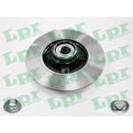 Jeu de deux disques de freins arrières pleins avec roulement et bagues abs - peugeot 307 cc (3b) 2. 0 ... Jeu de deux disques de freins arrières pleins avec roulement et bagues abs - peugeot 307 cc (3b) 2. 0 ...