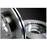 Jeu de deux disques de freins arri�res pleins - volvo v70 iii (135) 2. 4 d 04 / 2009>12 / 2010