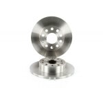 Jeu de deux disques de freins arri�res pleins - vw touran (1t3) 1. 2 tsi 05 / 2010>05 / 2015