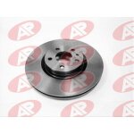 Jeu de deux disques de freins avants ventil�s - alfa romeo 164 (164 ) 3. 0 v6 (164. a) 06 / 1987>09 / ...