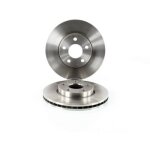 Jeu de deux disques de freins avants ventil�s - ford focus ii turnier (da , ffs, ds) 1. 8 flexifuel 01 ...