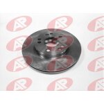 Jeu de deux disques de freins avants ventil�s - mercedes - benz 124 a trois volumes (w124) 300 e 01 / ...