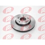Jeu de deux disques de freins avants ventil�s - mitsubishi galant ix a trois volumes (dj , ed , ef ) ...