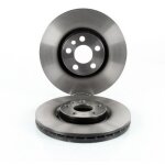 Jeu de deux disques de freins avants ventil�s - peugeot expert camion plate - formech�ssis (223) 1. 9 ...
