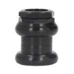 Jeu d'entretoises de fourche pour potence de vlo, en alliage d'aluminium, pour vtt et route, noir