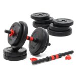 Jeu haltres 20 kg plaques de poids fonte entrainement musculation poids helloshop26 16 0000845