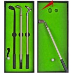 Jeu de mini - golf avec 3 stylos en forme de club de golf, 1 green, 2 balles, 1 drapeau - idée cadeau ... Jeu de mini - golf avec 3 stylos en forme de club de golf, 1 green, 2 balles, 1 drapeau - idée cadeau ...