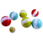 Jeu de ptanque - sac de 6 boules vintage