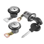 Jeu de trois barillets de porte avec cl�s - citro�n xsara (n1) 2. 0 hdi 109 05 / 2001>03 / 2005