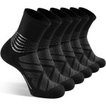 Jexnovashop - bas de contention homme femme chaussettes de contention running support de cheville socquettes ...
