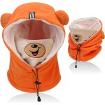 Jexnovashop - cagoule d'hiver coupe vent enfant, multifonction cache - cou masque de ski bonnet en polaire ...