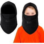 Jexnovashop - cagoule d'hiver thermique pour enfants 4 - 9 ans, multifonction coupe - vent r�glable masque ...