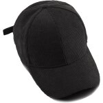 Jexnovashop - casquettes de baseball homme hiver l�ger souple, casquette baseball femme velours c�tel� ...