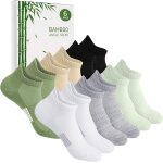 Jexnovashop - chaussettes basses en bambou femmes socquettes 39 - 42 / 35 - 38, chaussettes de course ...