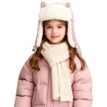 Jexnovashop - enfants chapka chapeau d'hiver avec oreillette prot�ger oreilles bonnet d'aviateur russe ...