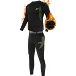 Jexnovashop - ensemble de sous - v�tements thermiques homme, sport base layer maillot manches longues ...