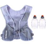 Jexnovashop - gilet de course r�fl�chissant sac d'hydratation trail veste running sac a dos l�ger pour ...