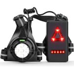 Jexnovashop - lampe pectorale running 5 leds, 500 lumens lampe running avec usb recharge, lumi�re pour ...
