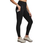 Jexnovashop - legging de marche et de randonn�e pour femme avec 3 poches - pantalon de gym - taille haute ...