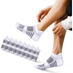 Jexnovashop - lot chaussettes homme femme 8 paires sport chaussettes running coton respirant socquettes ...