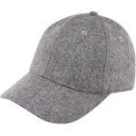 Jexnovashop - m�lange de laine casquette de baseball, doublure polaire, avec bord court 5cm, confortable ...