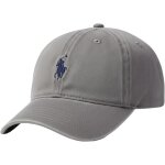 Jexnovashop - mens washed twill cotton adjustable baseball hat with pony logo and curved brim - casquette ...