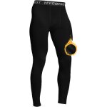 Jexnovashop - pantalon thermique homme sous - v�tements longs thermique hiver leggings fonctionnels de ...