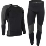 Jexnovashop - sous v�tement thermique homme tenue fonctionnel ensemble ski chaud flexible respirant hiver ...