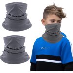 Jfkjg - 2 pices cache - cou enfants polaire coupe - vent, tubulaire thermique pour snood fille garon ...