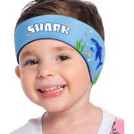Jfkjg - bandeau de natation enfant, protection auditive bandeau d'oreilles enfants en noprne, bandeau ...
