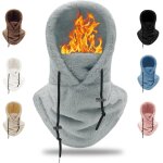 Jfkjg - cagoule hiver polaire thermique bonnet doublé en molleton ski foulard a capuche coupe - vent ... Jfkjg - cagoule hiver polaire thermique bonnet doublé en molleton ski foulard a capuche coupe - vent ...