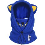 Jfkjg - cagoule d'hiver thermique pour enfants 4 - 12 ans, multifonction coupe - vent masque de ski, ...