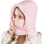 Jfkjg - cagoule d'hiver thermique pour enfant - coupe - vent - masque de ski pour garons et filles de ...