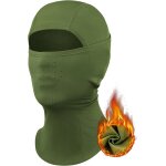 Jfkjg - cagoule polaire lycra hiver balaclava chaud coupe - vent masque elastique trou aration respirant ...