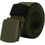 Jfkjg - ceinture en nylon homme, boucle plastique, tactique rglable, durable et confortable, pour extrieur, ...
