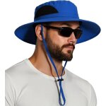 Jfkjg - chapeau anti uv homme femme large bord casquette pliable etanche pour la randonne, le jardinage, ...