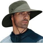 Jfkjg - chapeau homme anti uv, femme large bord casquette pliable etanche, bob homme, chapeau randonnée ... Jfkjg - chapeau homme anti uv, femme large bord casquette pliable etanche, bob homme, chapeau randonnée ...