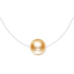Jfkjg - collier pendentif perle de femme fille, collier en argent 925, ras du cou de perle, collier pendentif ...