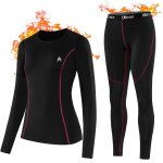 Jfkjg - ensemble de sous - vtements thermiques femme pour hiver sport l'entranement ski running randonne ...