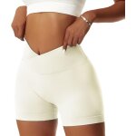 Jfkjg - femmes short de sport push up v cross taille booty scrunch butt legging court sans couture short ... Jfkjg - femmes short de sport push up v cross taille booty scrunch butt legging court sans couture short ...