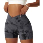 Jfkjg - femmes short de sport push up v cross taille booty scrunch butt legging court sans couture short ... Jfkjg - femmes short de sport push up v cross taille booty scrunch butt legging court sans couture short ...