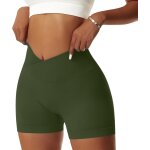Jfkjg - femmes short de sport push up v cross taille booty scrunch butt legging court sans couture short ... Jfkjg - femmes short de sport push up v cross taille booty scrunch butt legging court sans couture short ...