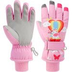 Jfkjg - gant de neige pour enfants gant de ski pour enfants gant thermique coupe - vent d'hiver mitaine ...