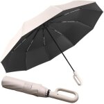 Jfkjg - grand parapluie de voyage pliant de golf automatique ouverture et fermeture rsistant au vent ...