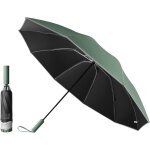 Jfkjg - grand voyage parapluie pliant invers, protection uv / upf 50, 10 * 2 baleines, golf automatique ...