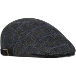 Jfkjg - hommes bret casquette plate golf driving newsboy hat flat cap - wool felt unisexe cap vintage ...