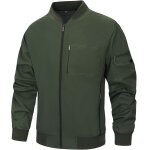 Jfkjg - lbl veste homme dcontracte printemps automne sport baseball homme zipp causal couleur unie ...